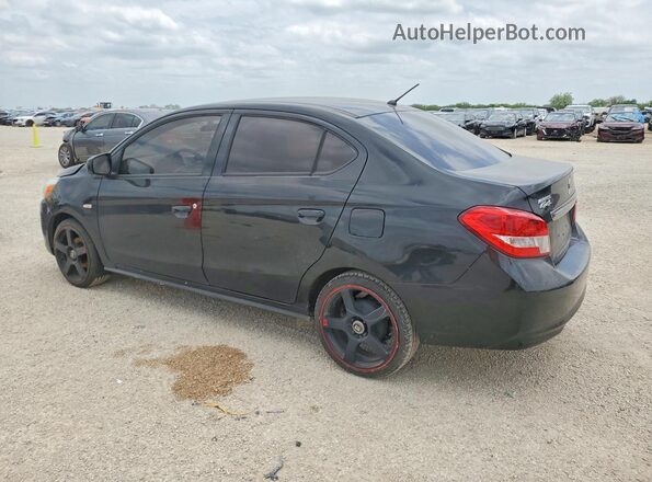 ML32F3FJXLHF02454 2020 MITSUBISHI MIRAGE Black Rear left
