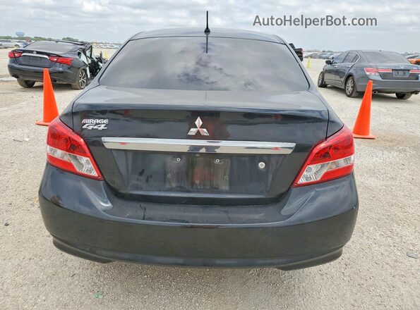 ML32F3FJXLHF02454 2020 MITSUBISHI MIRAGE Black Rear view