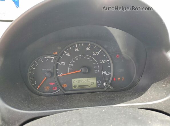 ML32F3FJXLHF02454 2020 MITSUBISHI MIRAGE Black Instrument cluster view