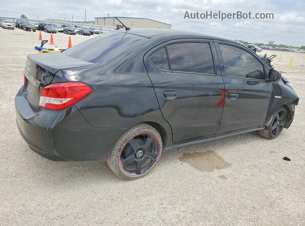 ML32F3FJXLHF02454 2020 MITSUBISHI MIRAGE Black Rear right
