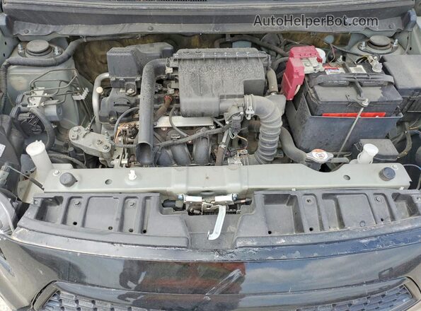 ML32F3FJXLHF02454 2020 MITSUBISHI MIRAGE Black Rear interior view