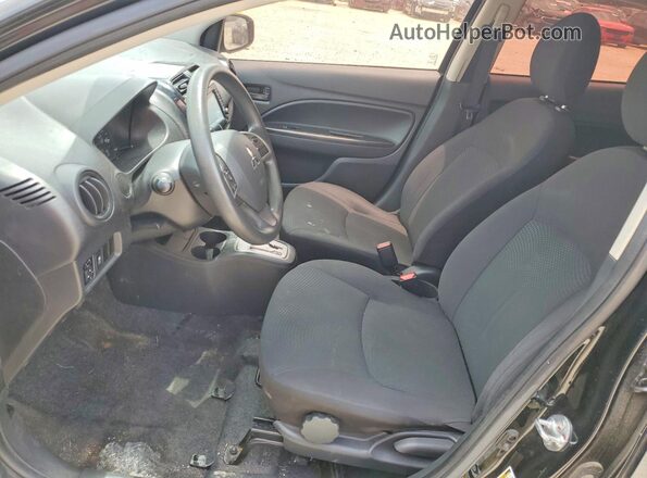 ML32F3FJXLHF02454 2020 MITSUBISHI MIRAGE Black Front interior view
