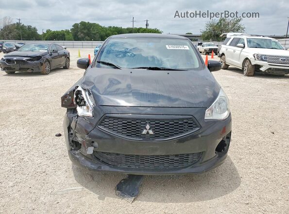 ML32F3FJXLHF02454 2020 MITSUBISHI MIRAGE Black Front view