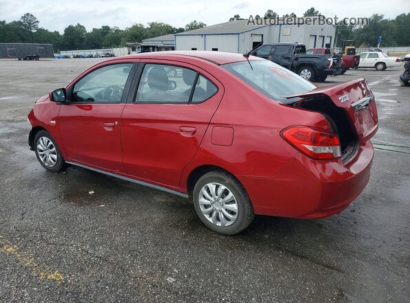 ML32F3FJXLHF06858 2020 MITSUBISHI MIRAGE Red Tył lewy