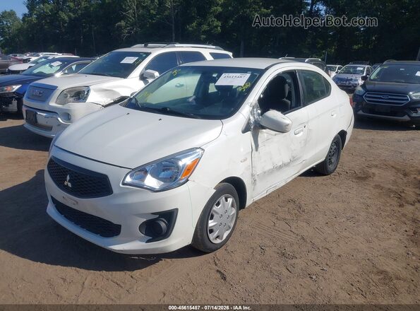 ML32F3FJXLHF10005 2020 MITSUBISHI MIRAGE G4 White Front left