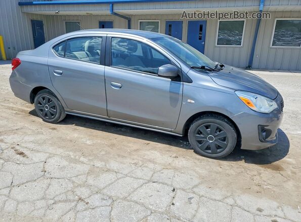 ML32F3FJXLHF12899 2020 MITSUBISHI MIRAGE Gray Առջևի աջ