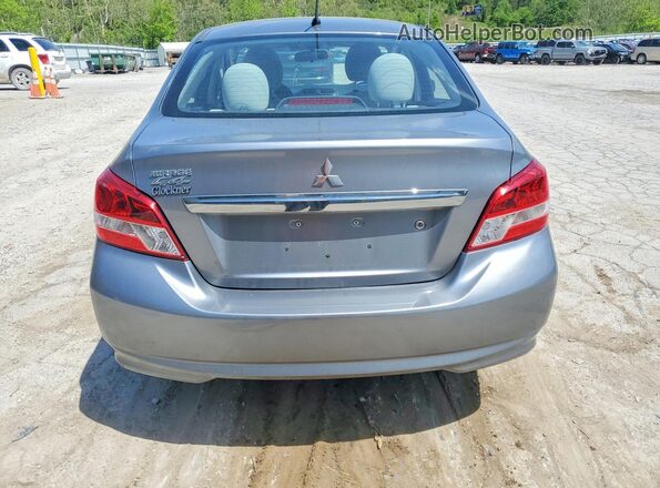 ML32F3FJXLHF12899 2020 MITSUBISHI MIRAGE Gray Հետևի տեսք
