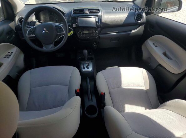 ML32F3FJXLHF12899 2020 MITSUBISHI MIRAGE Gray Առջևի վահանակի տեսք
