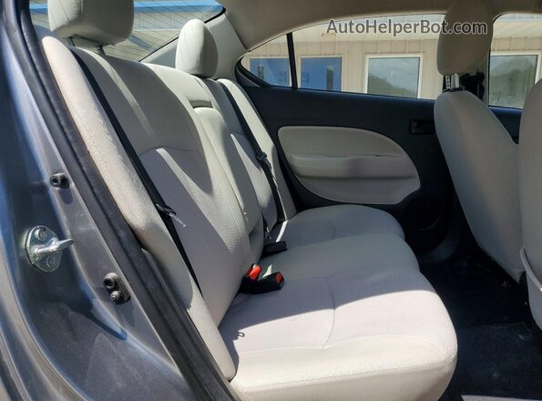 ML32F3FJXLHF12899 2020 MITSUBISHI MIRAGE Gray Հետևի նստատեղերի տեսք