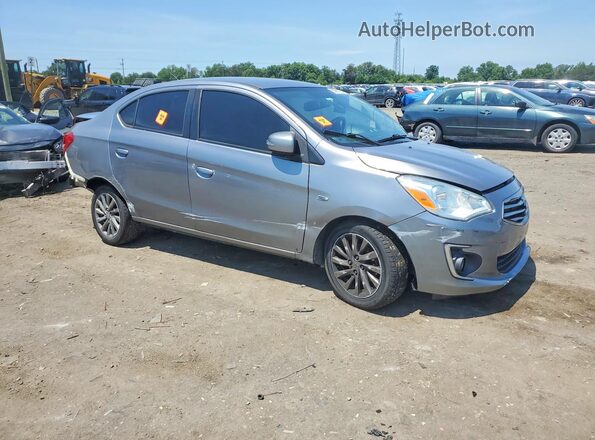 ML32F4FJ0JHF02661 2018 MITSUBISHI MIRAGE Gray Առջևի աջ
