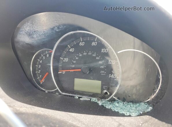 ML32F4FJ0JHF02661 2018 MITSUBISHI MIRAGE Gray Սարքավորումների վահանակի տեսք