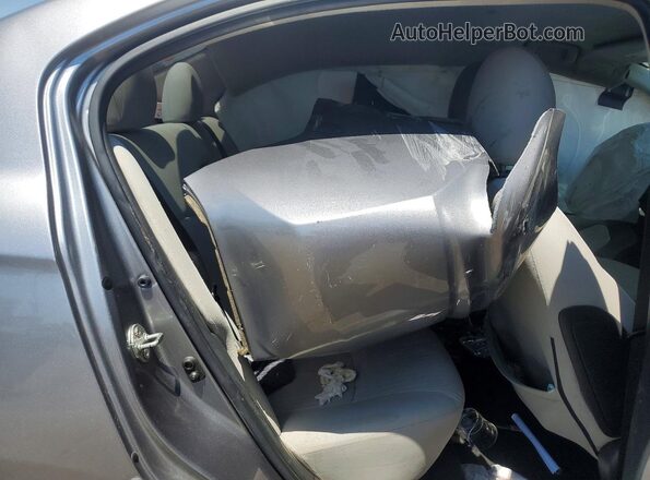 ML32F4FJ0JHF02661 2018 MITSUBISHI MIRAGE Gray Հետևի նստատեղերի տեսք