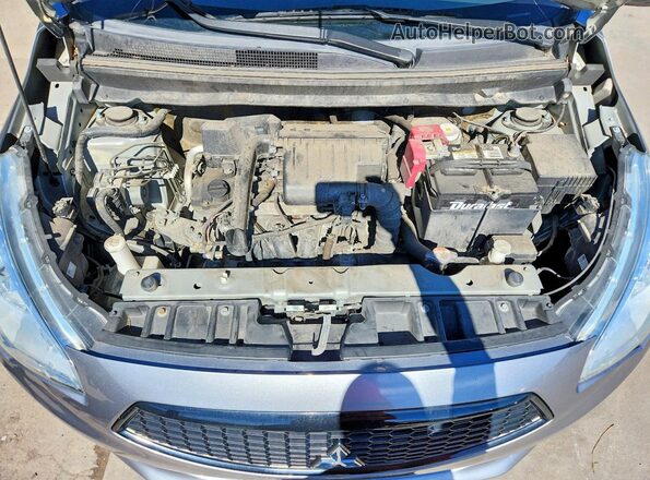 ML32F4FJ0LHF06826 2020 MITSUBISHI MIRAGE Charcoal Вид задньої частини салону