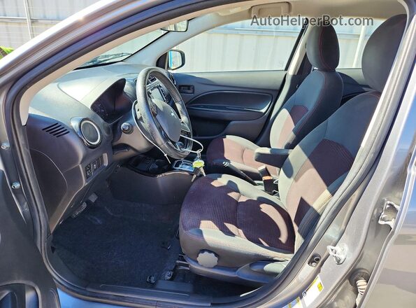 ML32F4FJ0LHF06826 2020 MITSUBISHI MIRAGE Charcoal Вид салону спереду
