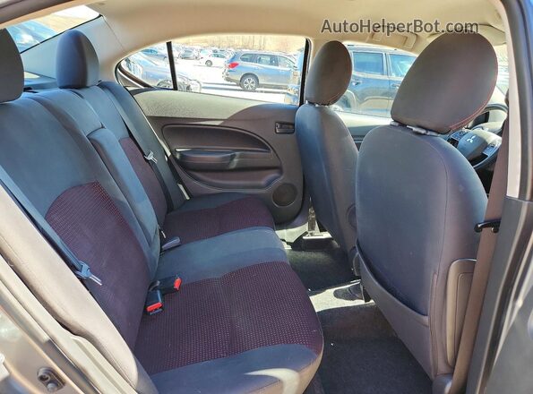 ML32F4FJ0LHF06826 2020 MITSUBISHI MIRAGE Charcoal Вид задніх сидінь