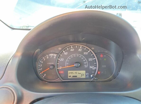ML32F4FJ0LHF06826 2020 MITSUBISHI MIRAGE Charcoal Вид щитка приладів