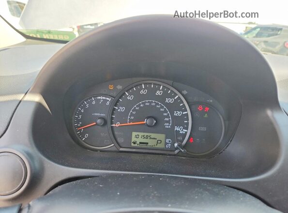 ML32F4FJ0LHF06972 2020 MITSUBISHI MIRAGE Gray Instrument cluster view