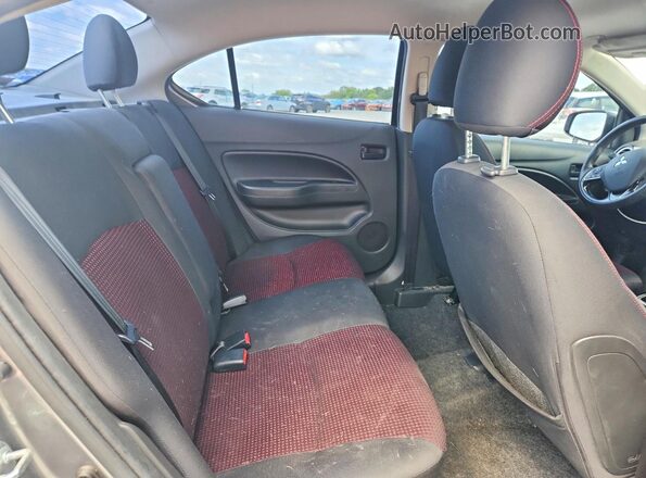 ML32F4FJ0LHF06972 2020 MITSUBISHI MIRAGE Gray Rear seats view