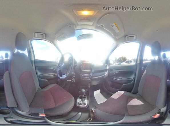ML32F4FJ0LHF06972 2020 MITSUBISHI MIRAGE Gray VIN sticker view