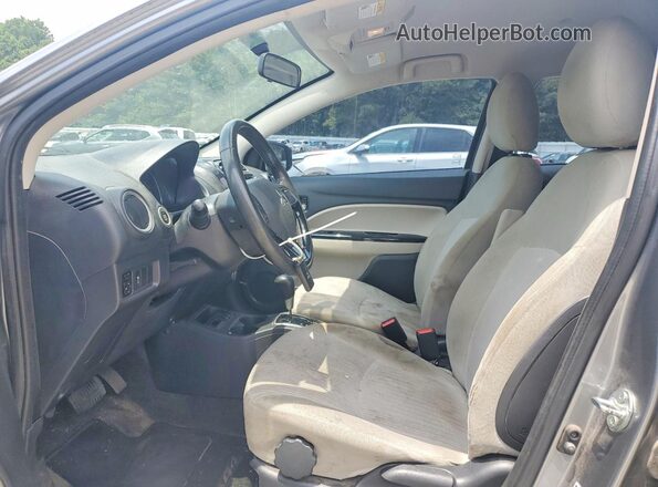 ML32F4FJ1KHF15033 2019 MITSUBISHI MIRAGE Gray Вид салону спереду