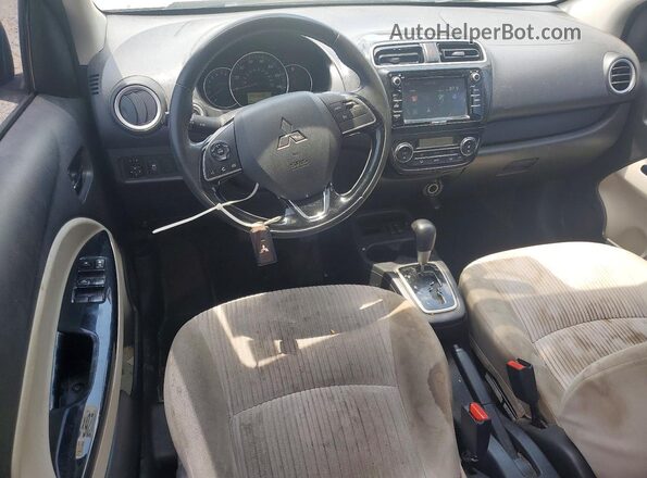 ML32F4FJ1KHF15033 2019 MITSUBISHI MIRAGE Gray Вид панелі приладів