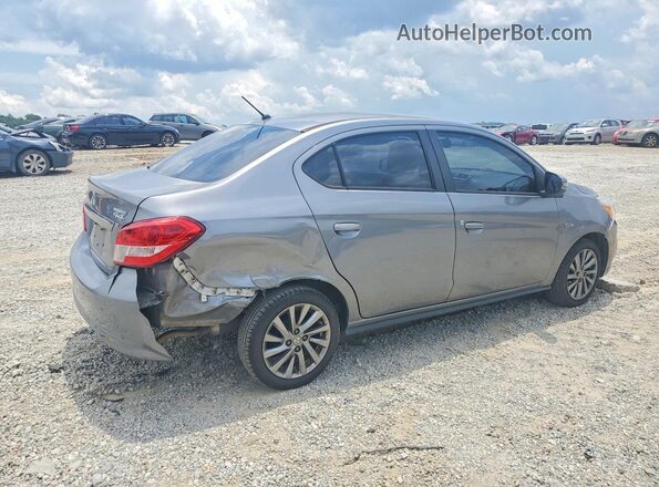 ML32F4FJ1KHF15033 2019 MITSUBISHI MIRAGE Gray Задня права чверть