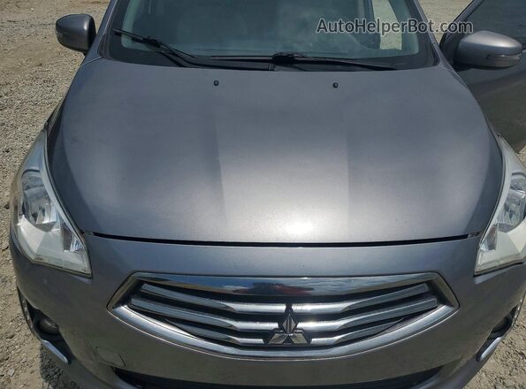 ML32F4FJ1KHF15033 2019 MITSUBISHI MIRAGE Gray Вид задньої частини салону