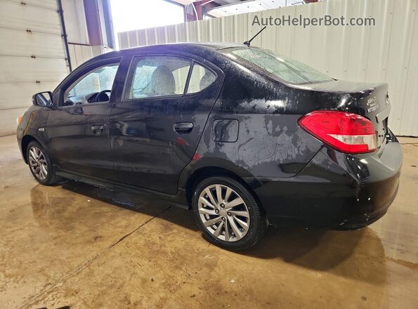 ML32F4FJ1KHF15842 2019 MITSUBISHI MIRAGE Black Задня ліва чверть