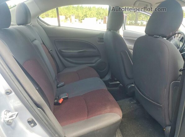 ML32F4FJ1LHF01179 2020 MITSUBISHI MIRAGE Silver Вид задніх сидінь