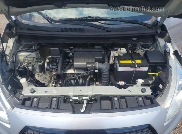 ML32F4FJ1LHF01179 2020 MITSUBISHI MIRAGE Silver Вид задньої частини салону