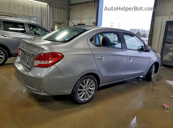 ML32F4FJ3JHF05196 2018 MITSUBISHI MIRAGE Silver Tył prawy