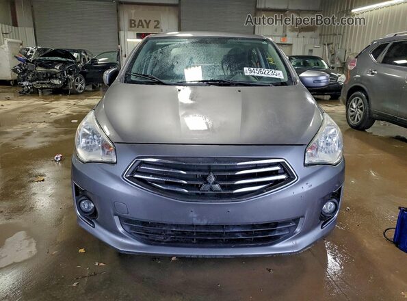 ML32F4FJ3JHF05196 2018 MITSUBISHI MIRAGE Silver Widok z przodu