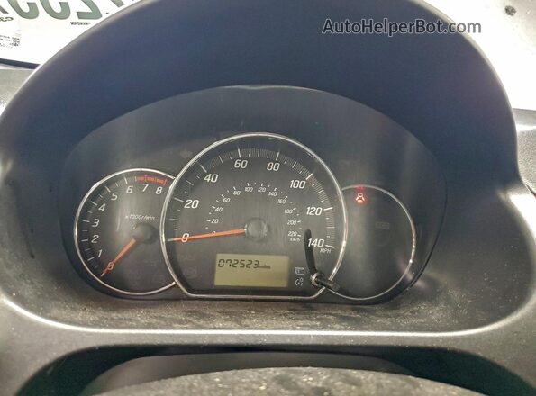 ML32F4FJ3JHF05196 2018 MITSUBISHI MIRAGE Silver Widok zestawu wskaźników