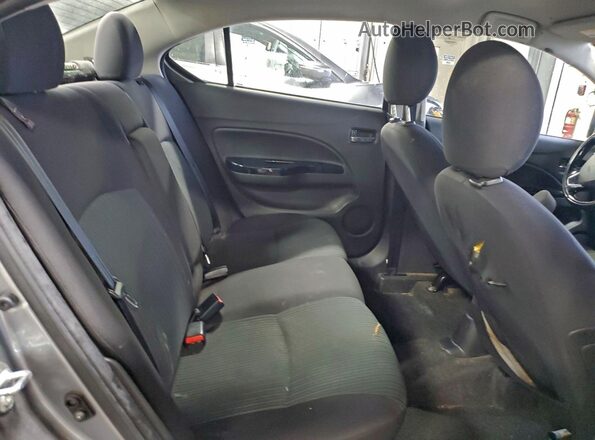 ML32F4FJ3JHF05196 2018 MITSUBISHI MIRAGE Silver Widok tylnych siedzeń