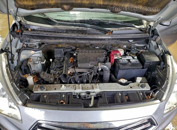 ML32F4FJ3JHF05196 2018 MITSUBISHI MIRAGE Silver Widok wnętrza z tyłu