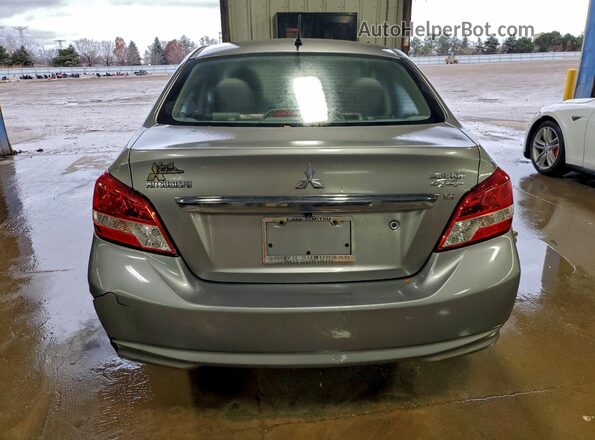 ML32F4FJ3JHF05196 2018 MITSUBISHI MIRAGE Silver Widok z tyłu