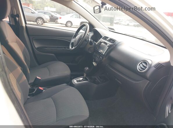 ML32F4FJ3LHF00423 2020 MITSUBISHI MIRAGE G4 White Սալոնի դիմացի տեսք