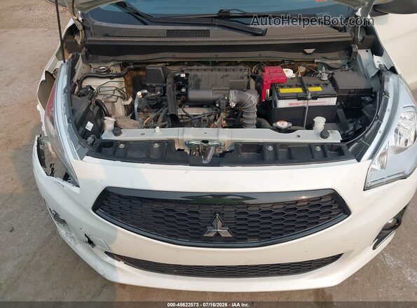 ML32F4FJ3LHF00423 2020 MITSUBISHI MIRAGE G4 White Հետևի տեսք