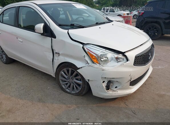 ML32F4FJ3LHF00423 2020 MITSUBISHI MIRAGE G4 White Դիմացի տեսք