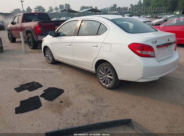 ML32F4FJ3LHF00423 2020 MITSUBISHI MIRAGE G4 White Հետևի ձախ