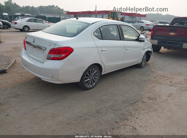 ML32F4FJ3LHF00423 2020 MITSUBISHI MIRAGE G4 White Հետևի աջ