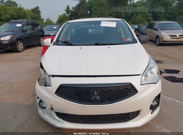 ML32F4FJ3LHF00423 2020 MITSUBISHI MIRAGE G4 White Սալոնի հետևի տեսք