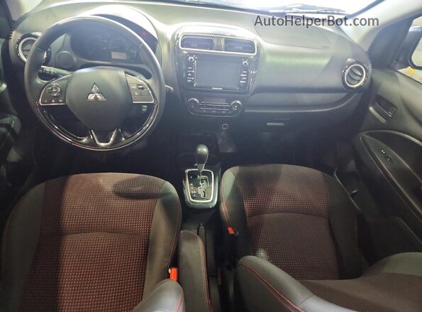 ML32F4FJ3LHF08764 2020 MITSUBISHI MIRAGE Red Dashboard view
