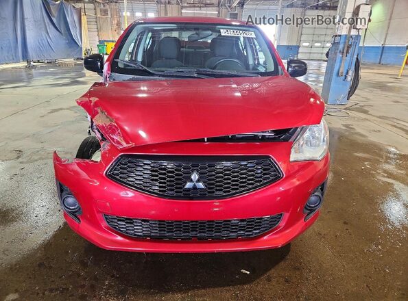 ML32F4FJ3LHF08764 2020 MITSUBISHI MIRAGE Red Front view