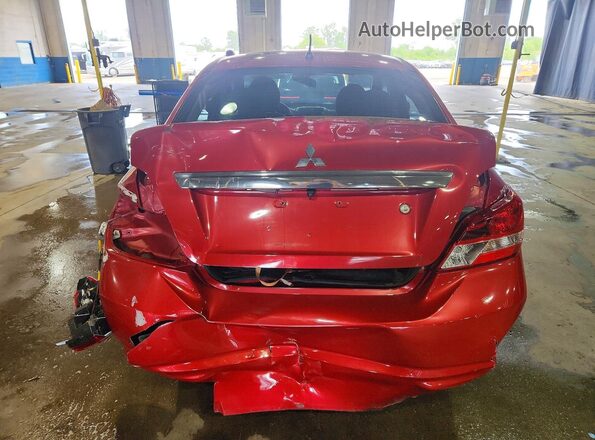 ML32F4FJ3LHF08764 2020 MITSUBISHI MIRAGE Red Rear view
