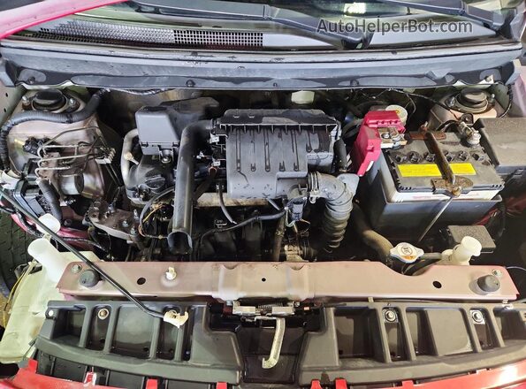 ML32F4FJ3LHF08764 2020 MITSUBISHI MIRAGE Red Rear interior view