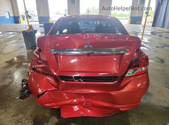 ML32F4FJ3LHF08764 2020 MITSUBISHI MIRAGE Red 