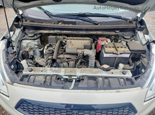 ML32F4FJ3LHF08957 2020 MITSUBISHI MIRAGE White უკანა სალონის ხედი