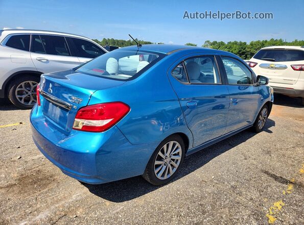 ML32F4FJ4KHF03670 2019 MITSUBISHI MIRAGE Blue Trasero derecho