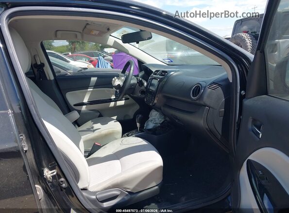 ML32F4FJ4KHF05984 2019 MITSUBISHI MIRAGE G4 Black Widok wnętrza z przodu